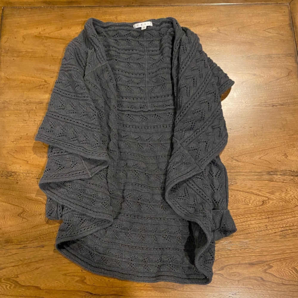 CAbi grey sweater